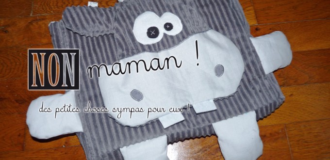 sac a dos hippopotame maternelle