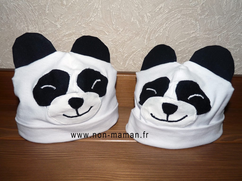 Bonnet naissance Panda