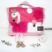 Cartable flamand rose
